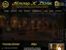 Tablet Screenshot of howardlende.com